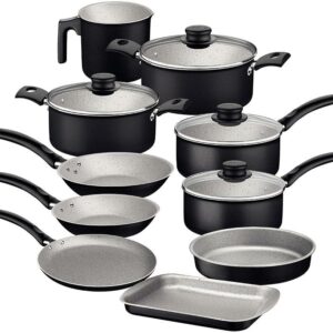 Jogo de Panelas Tramontina Turim em Alumínio 10 peças