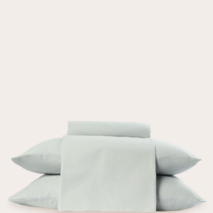 Jogo de cama king 4 peças 120 fios cinza