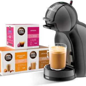 Kit Cafeteira Nescafé Dolce Gusto Mini Me Preta 110v + 30 Cápsulas