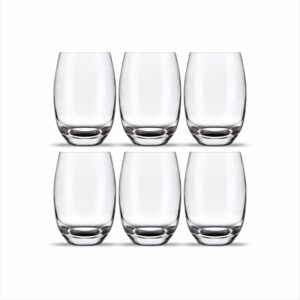 Jogo 6 Copos de Vidro Luxo 465ml