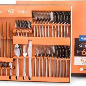 Brinox - Faqueiro Siena 42 Peças - Aço Inox